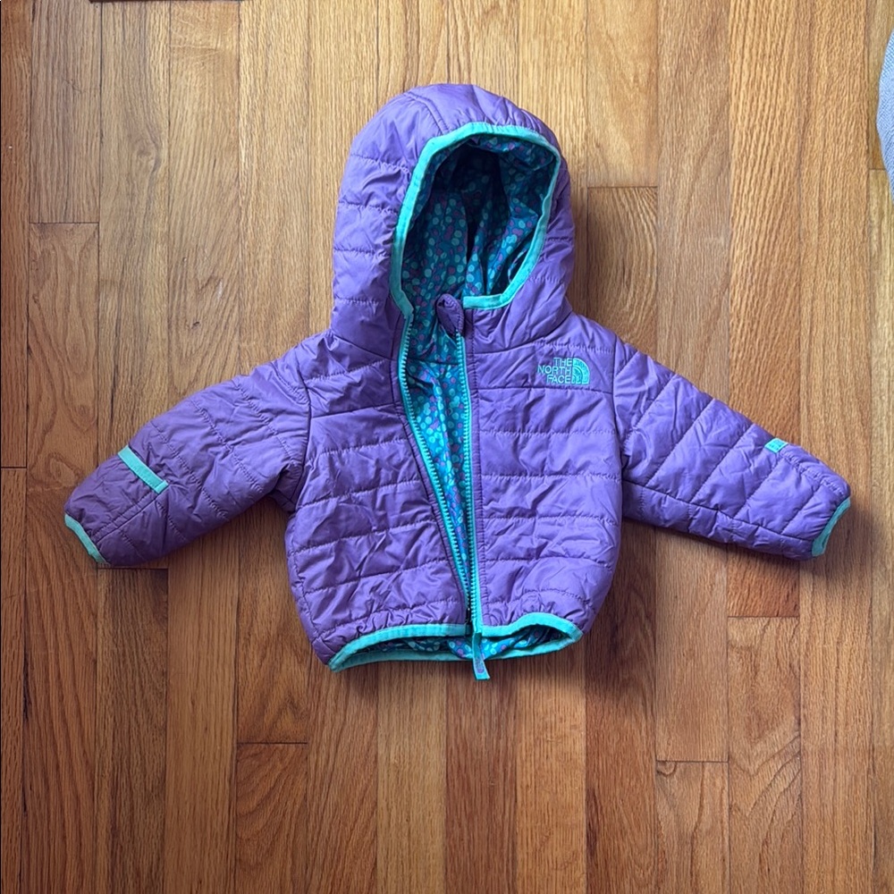 The North Face Purple Hooded Jacket